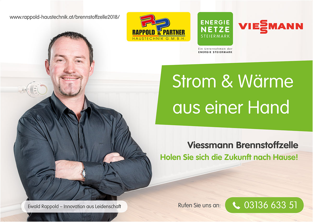 Viessmann Brennstoffzelle - Strom & Wärme aus einer Hand