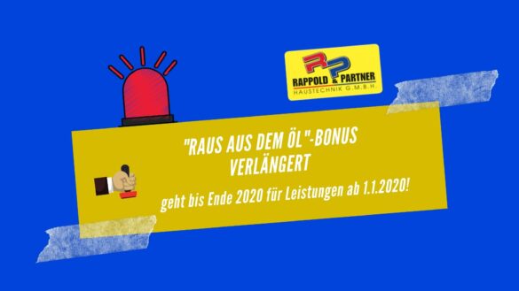 Rappold Raus aus dem Öl_-bonus wurde verlängert