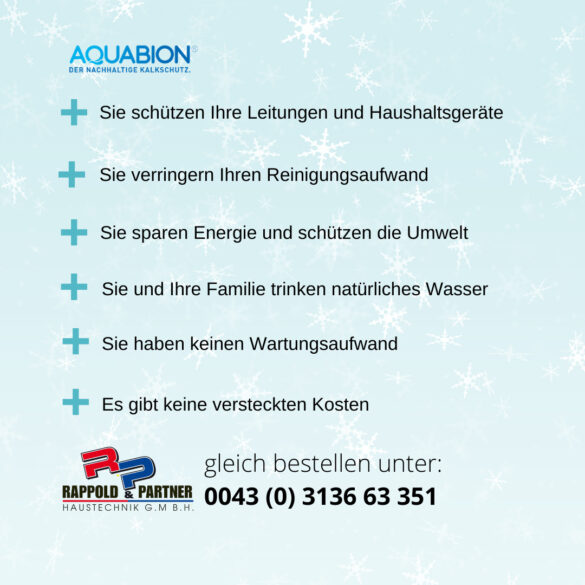 Die Vorteile von Aquabion